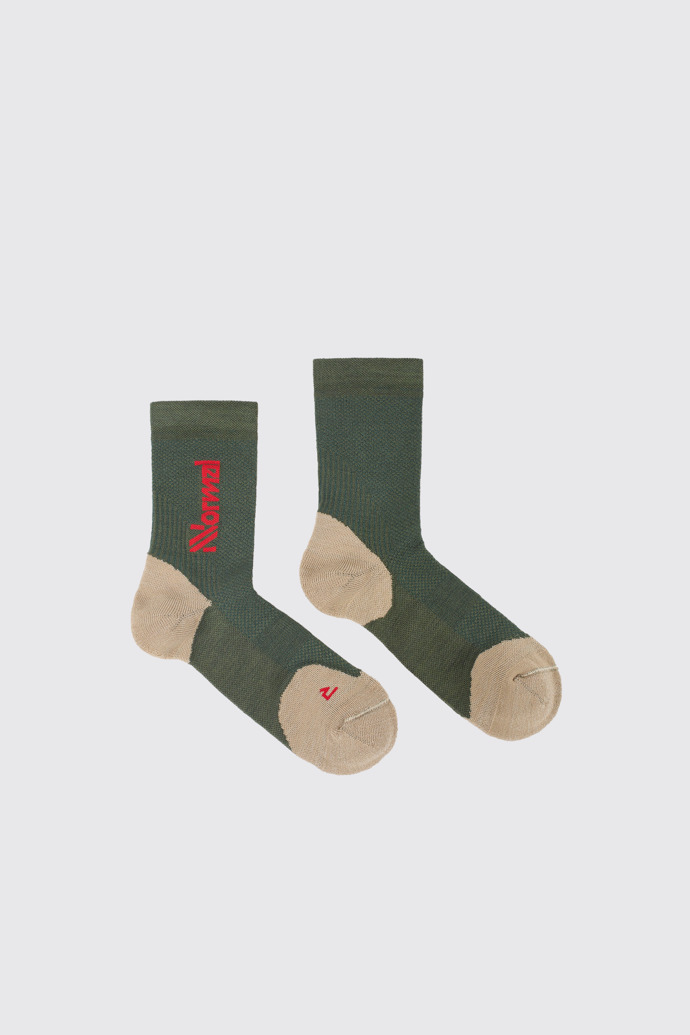 NNormal Merino socks 2 Vihreä | MNGDPAW-14