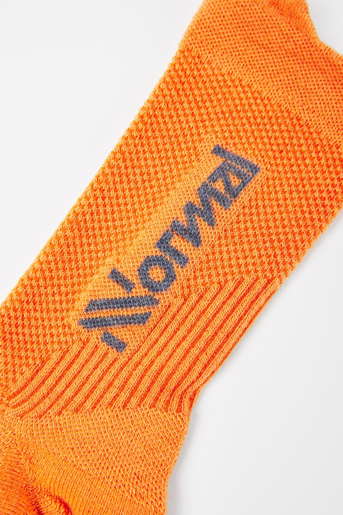 NNormal Merino socks Oranssi | JXVBREG-52