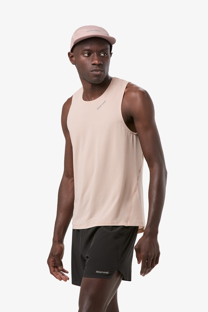 NNormal Race Tank Dusty Pinkki | USXZNGV-74