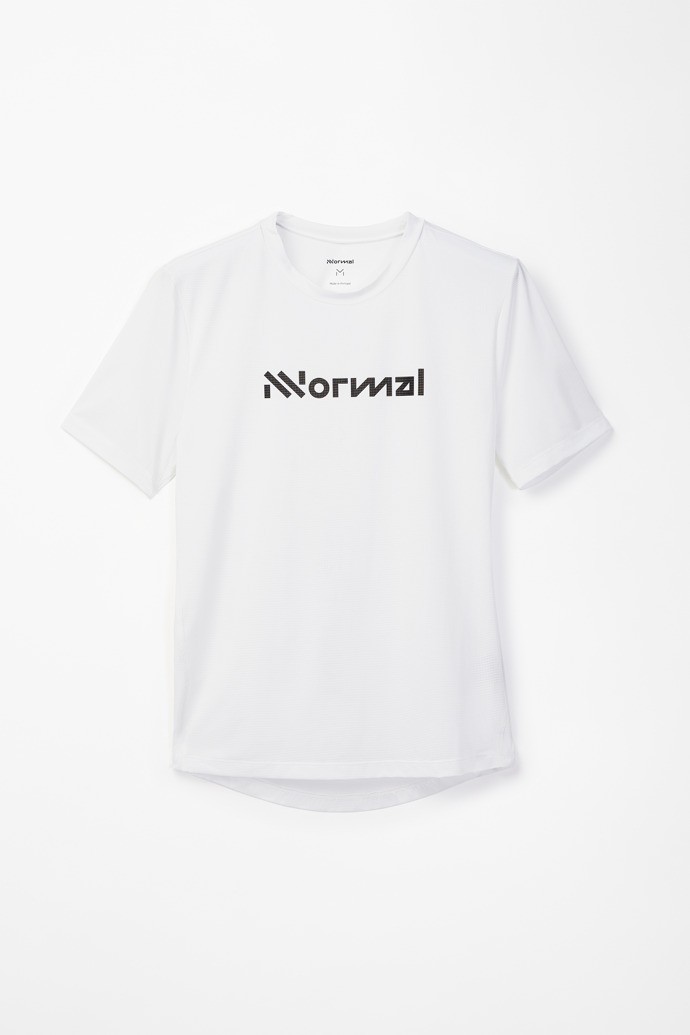 NNormal Race T-shirt Valkoinen | OZFSCQB-89