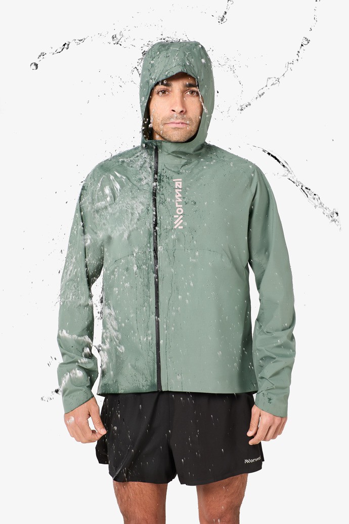 NNormal Trail Rain Jacket Vihreä | QVXJHGK-25