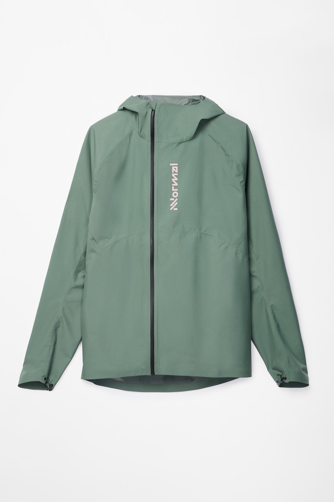 NNormal Trail Rain Jacket Vihreä | QVXJHGK-25